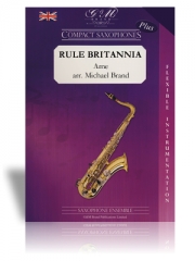 ルール・ブリタニア　(サックス四重奏+ピアノ)【Rule Britannia】