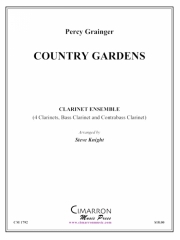 カントリー・ガーデンズ (パーシー・グレインジャー)  (クラリネット六重奏）【Country Gardens】