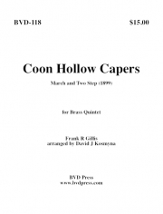 クーン・ホロウ・ケーパー (金管五重奏)【Coon Hollow Capers】