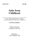 組曲「チャイルドフッド」より (金管五重奏)【Suite from Childhood】