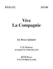 ヴィヴラ・コンパニー (金管五重奏)【Vive La Compagnie】