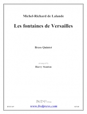 ベルサイユの噴水 (金管五重奏)【Les fontaines de Versailles】