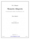メヌエット・アレグレット「グラン・パルティータ」より (金管五重奏)【Menuetto Allegretto from Gran Partita】