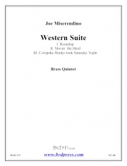 ウエスタン組曲 (金管五重奏)【Western Suite】