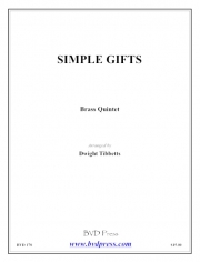 シンプル・ギフト (金管五重奏)【Simple Gifts】