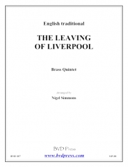 リーヴィング・オブ・リヴァプール (金管五重奏)【The Leaving of Liverpool】