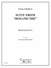 組曲「ロザムンデ」より (金管五重奏)【Suite from Rosamunde】