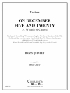 オン・ディセンバー・ファイブ・アンド・トゥエンティー (金管五重奏)【On December Five and Twenty】