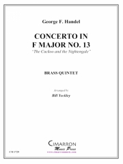 コンチェルト・ヘ長調・No.13 (金管五重奏)【Concerto in F Major No. 13 (brass quintet) Händel】
