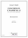 コンチェルト・ヘ長調・No.13 (金管五重奏)【Concerto in F Major No. 13 (brass quintet) Händel】