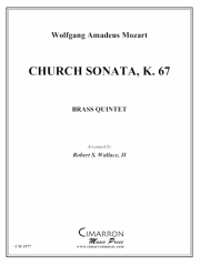 教会ソナタ・K.67 (金管五重奏)【Church Sonata, K. 67】