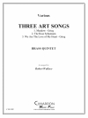 スリー・アート・ソングス (金管五重奏)【Three Art Songs】