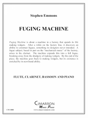 Fuging Machine (スティーブン・エモンズ)　(木管三重奏+ピアノ)