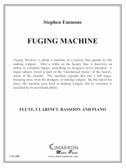 Fuging Machine (スティーブン・エモンズ)　(木管三重奏+ピアノ)