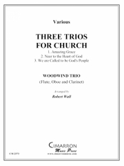 教会の為の3つのトリオ　(木管三重奏)【Three Trios for Church】