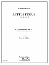 小フーガ・Op.84・No.3 (ガブリエル・フォーレ)　(木管四重奏)【Little Fugue Op. 84 No. 3】