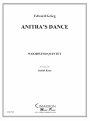アニトラの踊り「ペール・ギュント」より (エドヴァルド・グリーグ)　(木管五重奏)【Anitra's Dance】