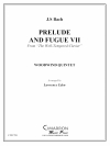 前奏曲とフーガ・No.7（バッハ）(木管五重奏)【Prelude and Fugue VII】