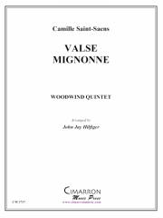 可愛いワルツ (カミーユ・サン＝サーンス)　(木管五重奏)【Valse Mignonne】