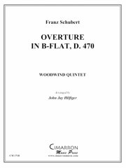 序曲・変ロ長調・D.470 (フランツ・シューベルト)　(木管五重奏)【Overture in B-flat, D. 470】