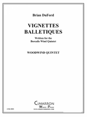 ビニエット・バレエ　(木管五重奏)【Vignettes Balletiques】