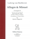 アレグロ＆メヌエット（ベートーヴェン）(木管二重奏)【Allegro & Minuet】