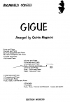 ジーグ　 (フルート二重奏+ピアノ)【Gigue】