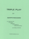 トリプル・プレイ - 10のトリオ（クイント・マガニーニ）　 (フルート三重奏)【Triple Play - 10 Trios】