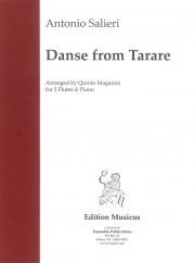 ダンス「タラール」より（アントニオ・サリエリ）　 (フルート二重奏+ピアノ)【Danse from Tarare】