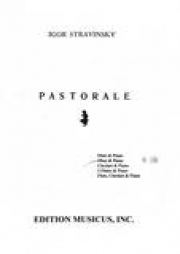 パストラール　 (フルート二重奏+ピアノ)【Pastorale】