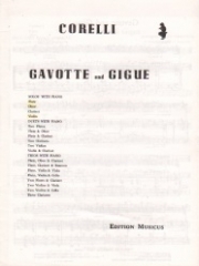 ガボット＆ジーグ  (クラリネット二重奏+ピアノ）【Gavotte & Gigue】