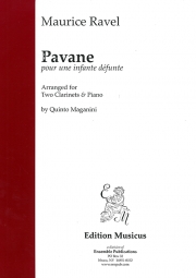 亡き王女のためのパヴァーヌ  (モーリス・ラヴェル)   (クラリネット二重奏+ピアノ）【Pavane pour une Infante Defunte】