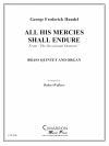 すべての恩恵は永遠に続く (金管五重奏)【All His Mercies Shall Endure】