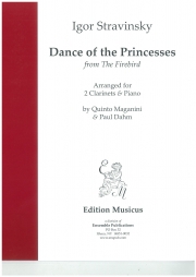  王女のダンス「火の鳥」より  (クラリネット二重奏+ピアノ）【Dance of the Princesses, from Firebird】