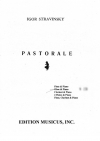 パストラール  (クラリネット二重奏+ピアノ）【Pastorale】