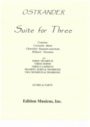 3本の為の組曲 (トランペット三重奏）【Suite for Three】