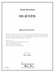正しき者の口は知恵を語り (金管五重奏)【Os Justi】