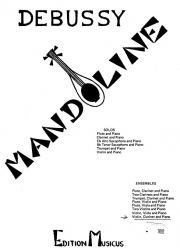マンドリン　(木管二重奏+ピアノ)【Mandoline】