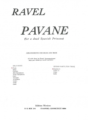 亡き王女のためのパヴァーヌ  (モーリス・ラヴェル)  (木管二重奏+ピアノ)【Pavane pour une Infante Defunte】