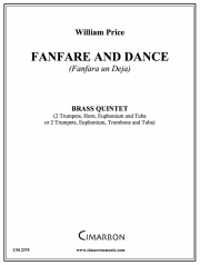 ファンファーレと円舞曲 (金管五重奏)【Fanfare and Dance】