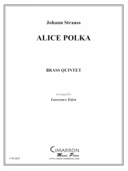 アリス・ポルカ (金管五重奏)【Alice Polka】