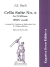 チェロ組曲・No.2・ニ短調 (BWV 1008) (トロンボーン二重奏）【Violoncello Suite No. 2 in D Minor (BWV 1008)】
