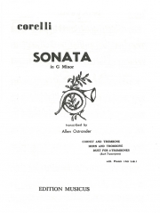 ソナタ・ト短調（アルカンジェロ・コレッリ）  (トロンボーン二重奏+ピアノ）【Sonata in Gm】
