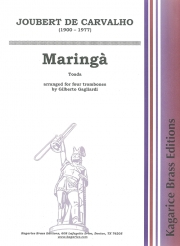 マリンガ（ジュベール・デ・カルヴァーリョ） (トロンボーン四重奏）【Maringa】