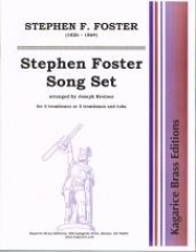 スティーブン・フォスター・セット  (金管四重奏）【A Stephen Foster Set】