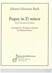 フーガ・二短調（バッハ） (トロンボーン四重奏）【Fugue in Dm BWV 913】