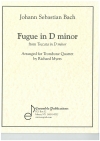 フーガ・二短調（バッハ） (トロンボーン四重奏）【Fugue in Dm BWV 913】