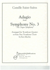 アダージョ「交響曲・No.3」より（カミーユ・サン＝サーンス） (トロンボーン四重奏）【Adagio from Symphony No 3】
