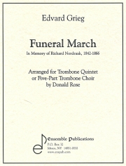 葬送行進曲（エドヴァルド・グリーグ）（トロンボーン五重奏）【Funeral March】