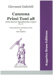第1旋法のカンツォン・a8, Ch.170  (ジョヴァンニ・ガブリエーリ)   (トロンボーン八重奏）【Canzona Primi Toni a8, Ch.170】